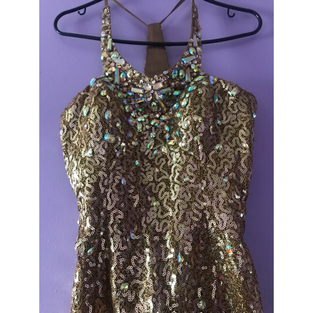 ✨Offers welcome 🌟Gold party dress - Picture 3 of 8